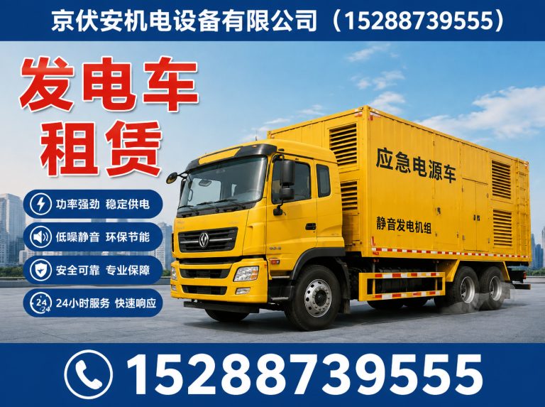 黔南柴油发电机组出租展示图